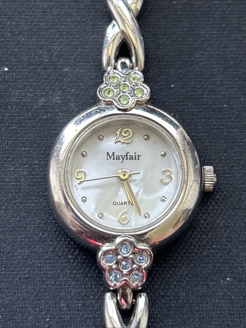 Mayfair Silver Tone Women’s Quartz Watch